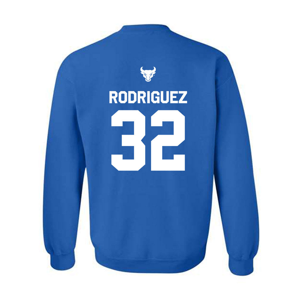 Buffalo - NCAA Football : Donovan Rodriguez - Classic Shersey Crewneck Sweatshirt-1