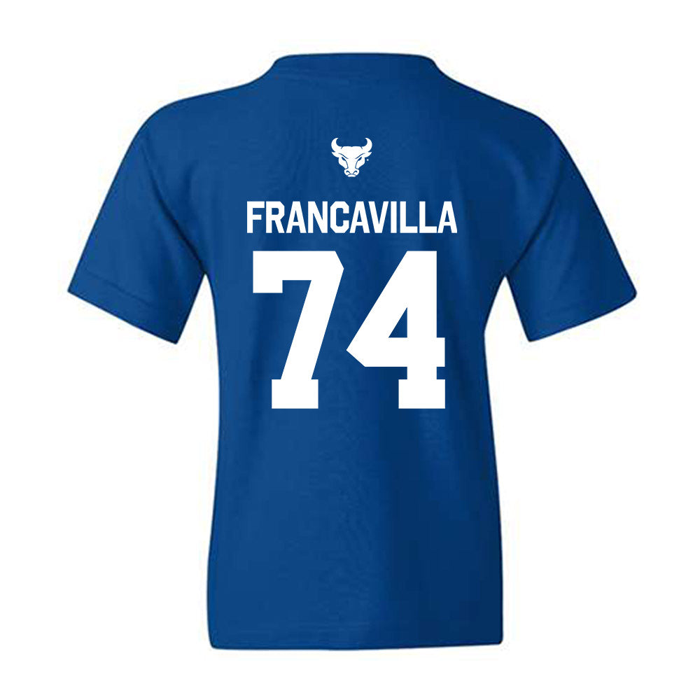 Buffalo - NCAA Football : Nino Francavilla - Classic Shersey Youth T-Shirt-1