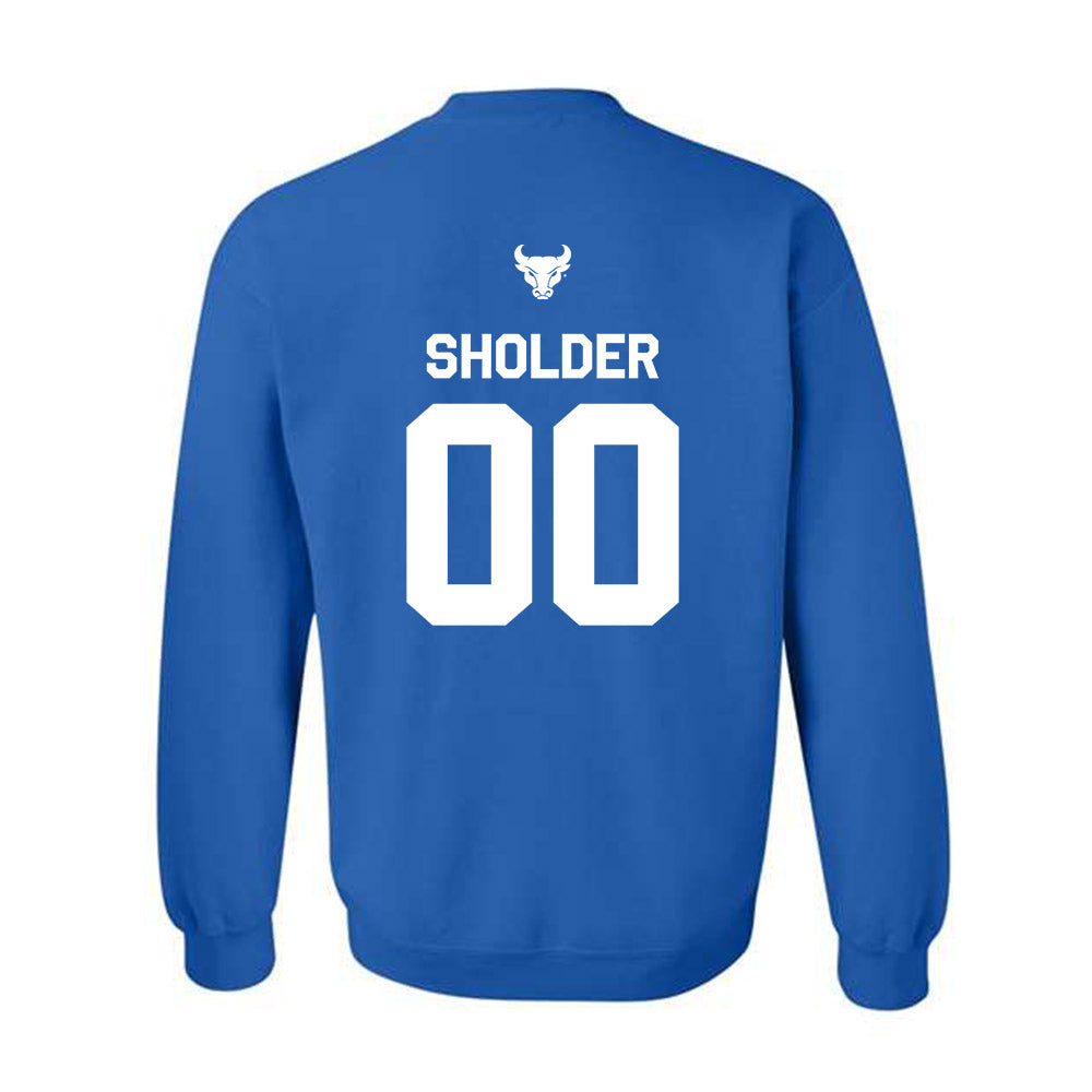 Buffalo - NCAA Football : Blake Sholder - Classic Shersey Crewneck Sweatshirt-1