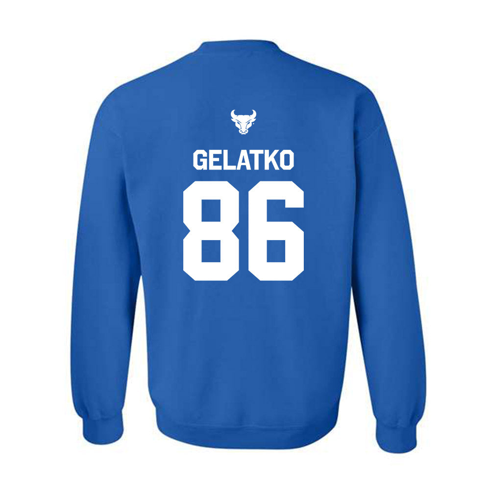 Buffalo - NCAA Football : Michael Gelatko - Classic Shersey Crewneck Sweatshirt-1