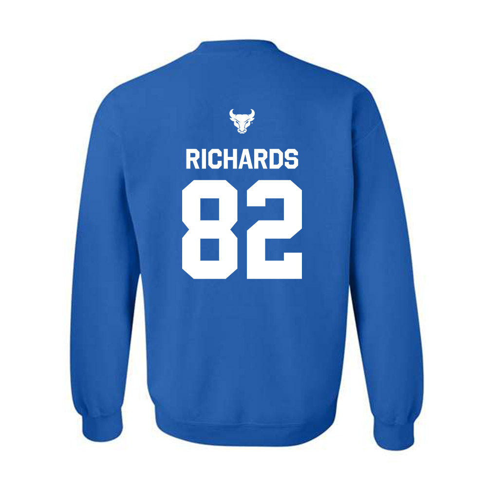 Buffalo - NCAA Football : Terrell Richards - Classic Shersey Crewneck Sweatshirt-1