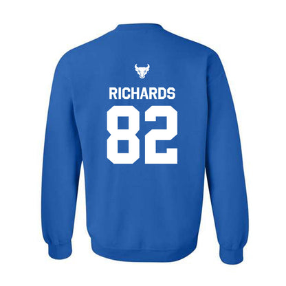 Buffalo - NCAA Football : Terrell Richards - Classic Shersey Crewneck Sweatshirt-1