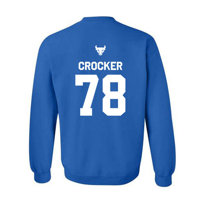 Buffalo - NCAA Football : Joe Crocker - Classic Shersey Crewneck Sweatshirt-1