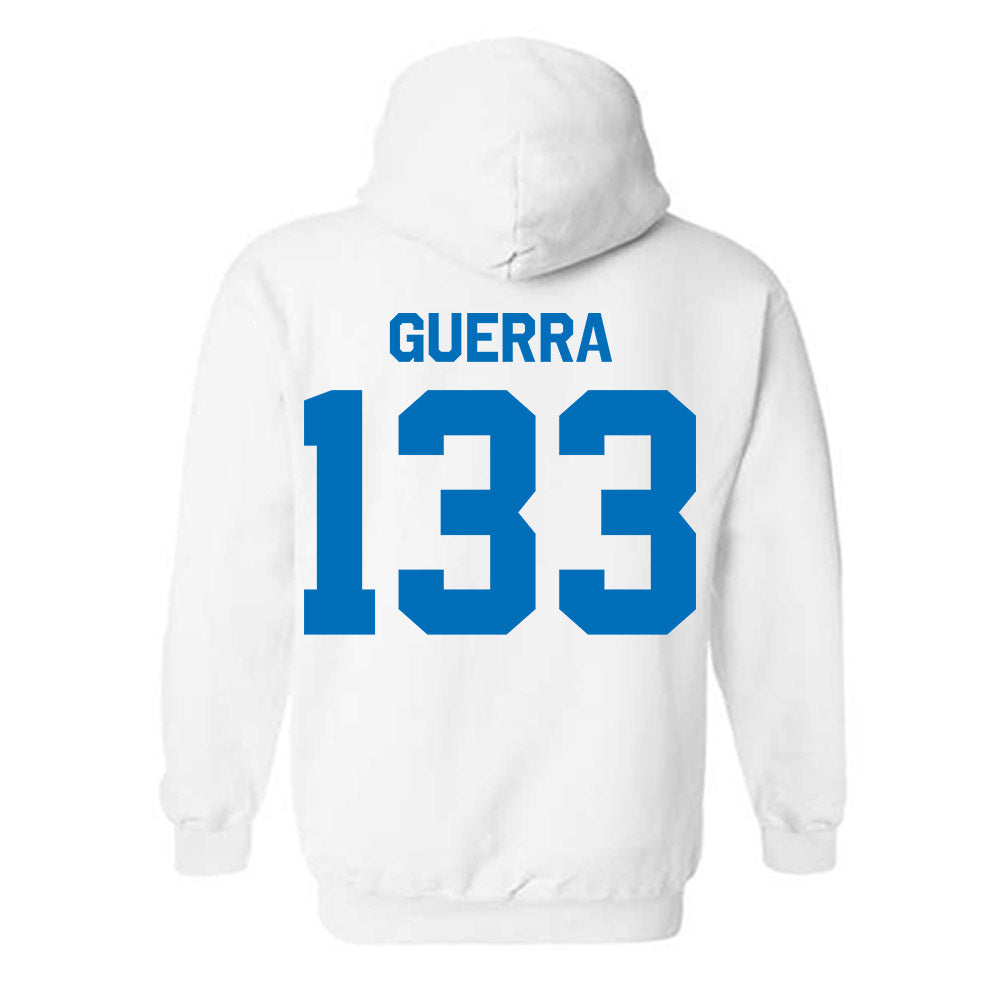 Buffalo - NCAA Wrestling : Troy Guerra - Classic Shersey Hooded Sweatshirt-1