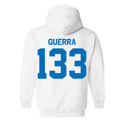 Buffalo - NCAA Wrestling : Troy Guerra - Classic Shersey Hooded Sweatshirt-1