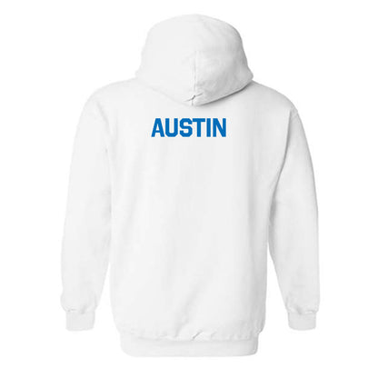 Buffalo - NCAA Women's Swimming & Diving : Karen Austin - Classic Shersey Hooded Sweatshirt-1