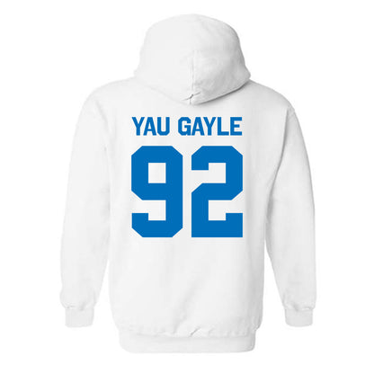 Buffalo - NCAA Football : Luke Yau Gayle - Classic Shersey Hooded Sweatshirt-1