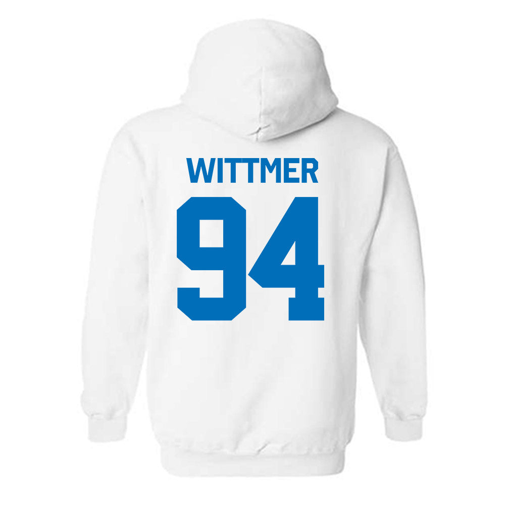 Buffalo - NCAA Football : Noah Wittmer - Classic Shersey Hooded Sweatshirt-1