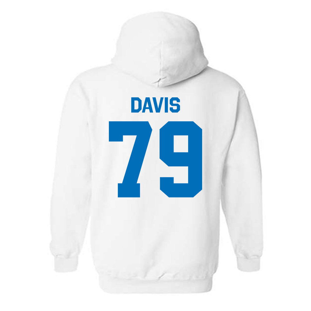 Buffalo - NCAA Football : Cameron Davis - Classic Shersey Hooded Sweatshirt-1