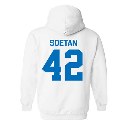 Buffalo - NCAA Women's Basketball : Oyinkansola Soetan - Classic Shersey Hooded Sweatshirt-1