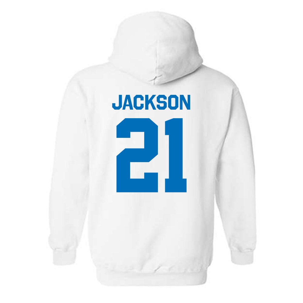 Buffalo - NCAA Women's Basketball : diann jackson - Classic Shersey Hooded Sweatshirt-1