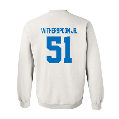Buffalo - NCAA Football : Anwar Witherspoon Jr. - Classic Shersey Crewneck Sweatshirt-1