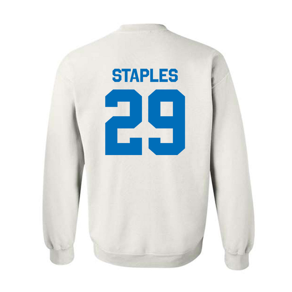 Buffalo - NCAA Football : Cardel Staples - Classic Shersey Crewneck Sweatshirt-1