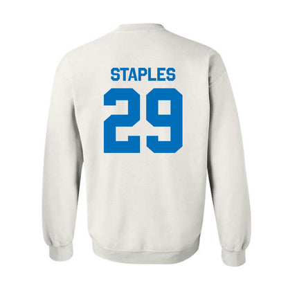 Buffalo - NCAA Football : Cardel Staples - Classic Shersey Crewneck Sweatshirt-1