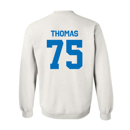 Buffalo - NCAA Football : Ahmaan Thomas - Classic Shersey Crewneck Sweatshirt-1