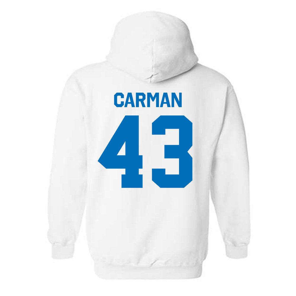 Buffalo - NCAA Women's Basketball : Ally Carman - Classic Shersey Hooded Sweatshirt-1
