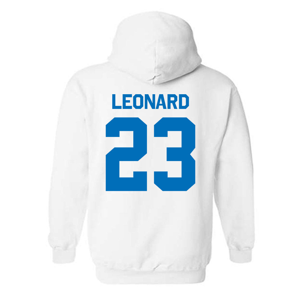 Buffalo - NCAA Football : Xavier Leonard - Classic Shersey Hooded Sweatshirt-1
