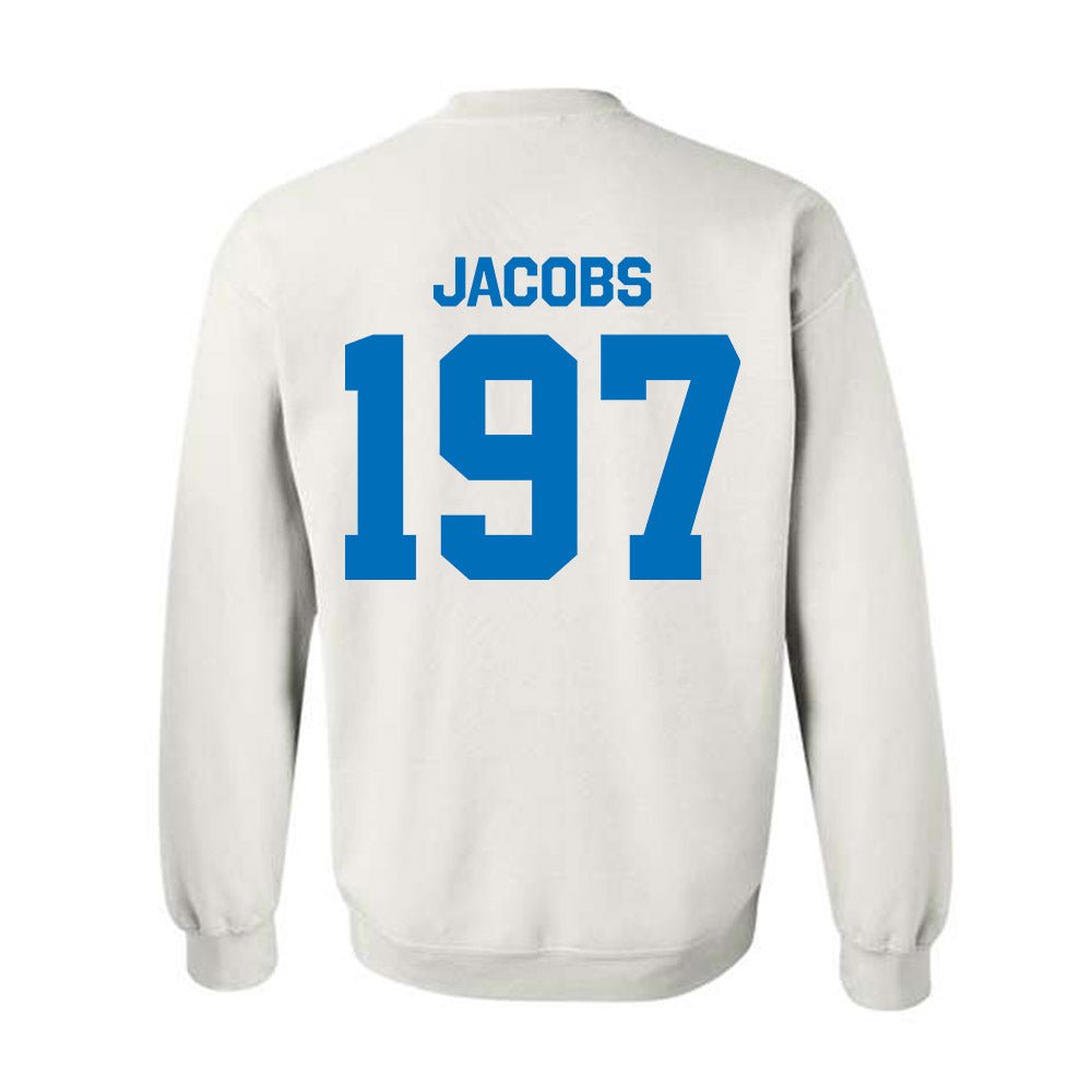Buffalo - NCAA Wrestling : Connor Jacobs - Classic Shersey Crewneck Sweatshirt-1