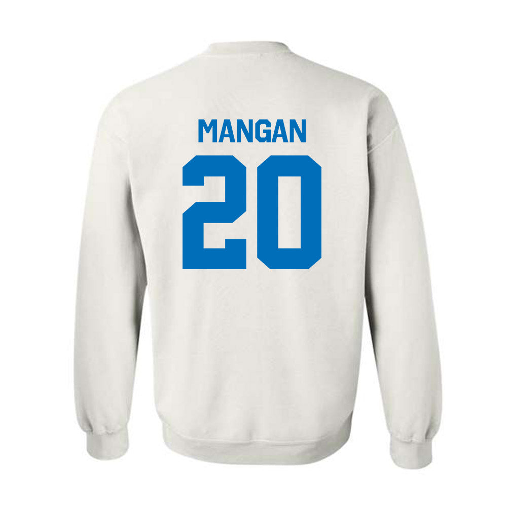 Buffalo - NCAA Football : DJ Mangan - Classic Shersey Crewneck Sweatshirt-1