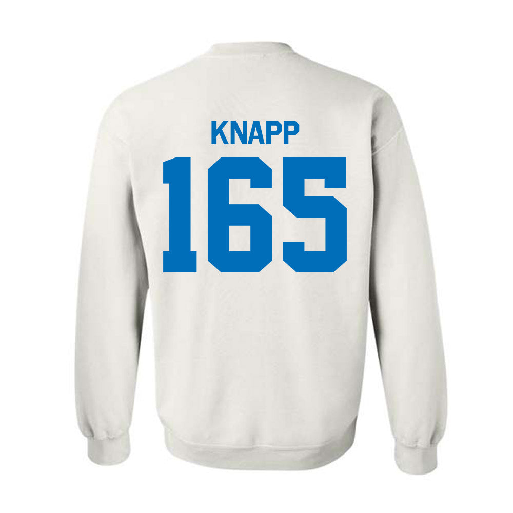 Buffalo - NCAA Wrestling : Rafael Knapp - Classic Shersey Crewneck Sweatshirt-1