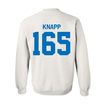 Buffalo - NCAA Wrestling : Rafael Knapp - Classic Shersey Crewneck Sweatshirt-1