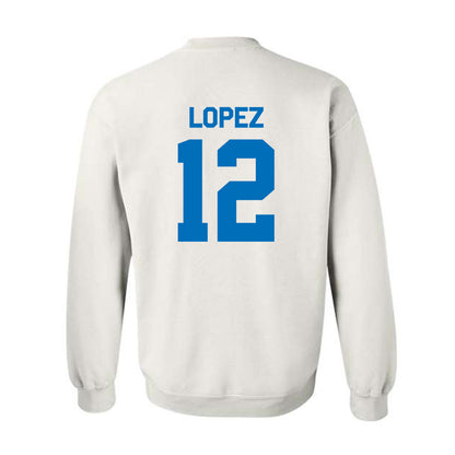 Buffalo - NCAA Women's Basketball : Paula Lopez - Classic Shersey Crewneck Sweatshirt-1