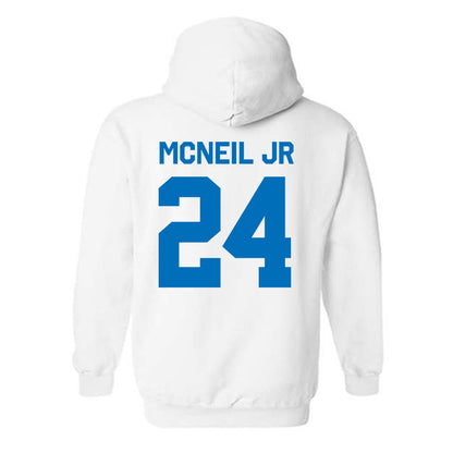 Buffalo - NCAA Football : James McNeil Jr - Classic Shersey Hooded Sweatshirt-1