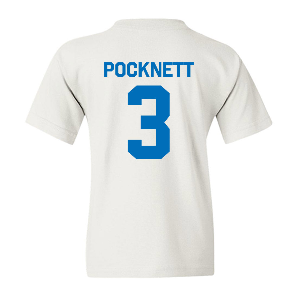 Buffalo - NCAA Men's Basketball : Mikhail Pocknett - Classic Shersey Youth T-Shirt-1