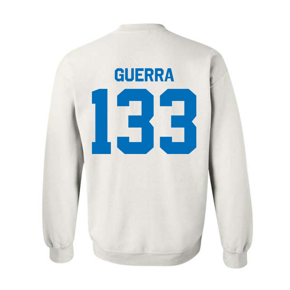 Buffalo - NCAA Wrestling : Troy Guerra - Classic Shersey Crewneck Sweatshirt-1