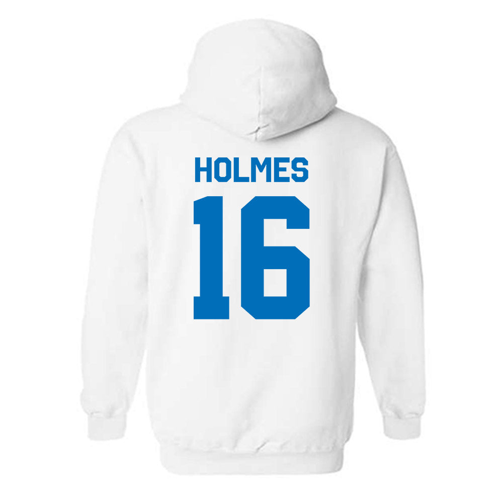 Buffalo - NCAA Football : Elijah Holmes - Classic Shersey Hooded Sweatshirt-1