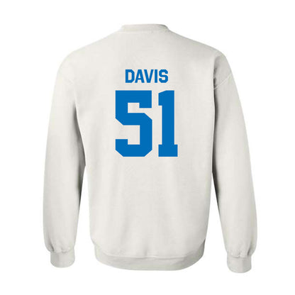 Buffalo - NCAA Football : Tyrone Davis - Classic Shersey Crewneck Sweatshirt-1