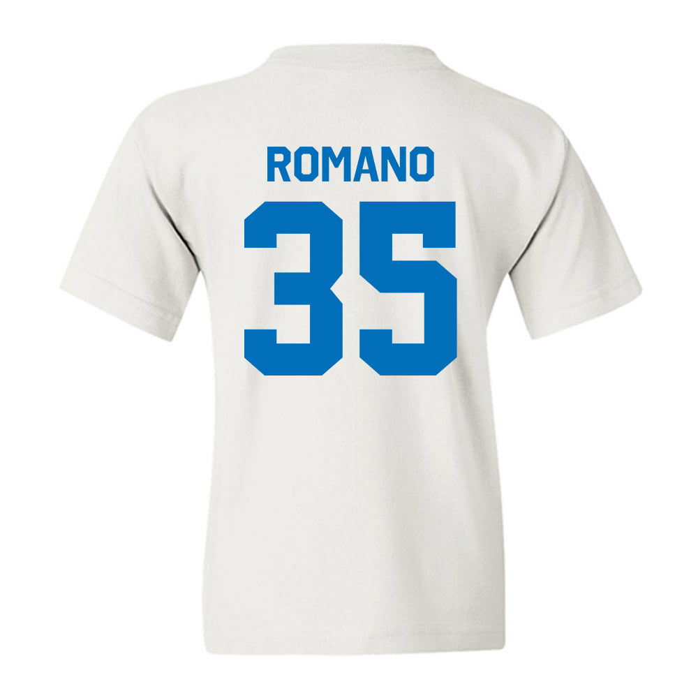 Buffalo - NCAA Men's Basketball : Evan Romano - Classic Shersey Youth T-Shirt-1