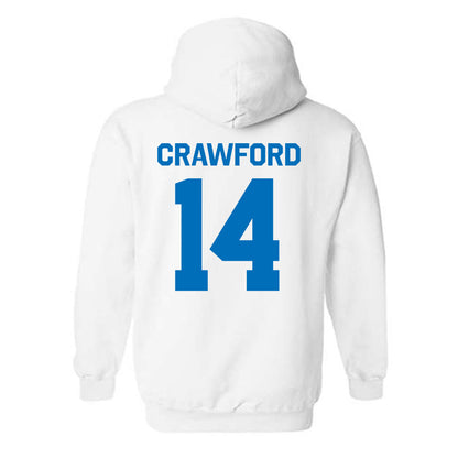 Buffalo - NCAA Football : Mikey Crawford - Classic Shersey Hooded Sweatshirt-1