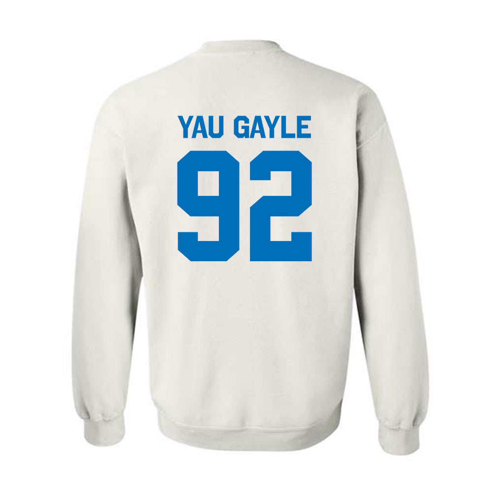 Buffalo - NCAA Football : Luke Yau Gayle - Classic Shersey Crewneck Sweatshirt-1