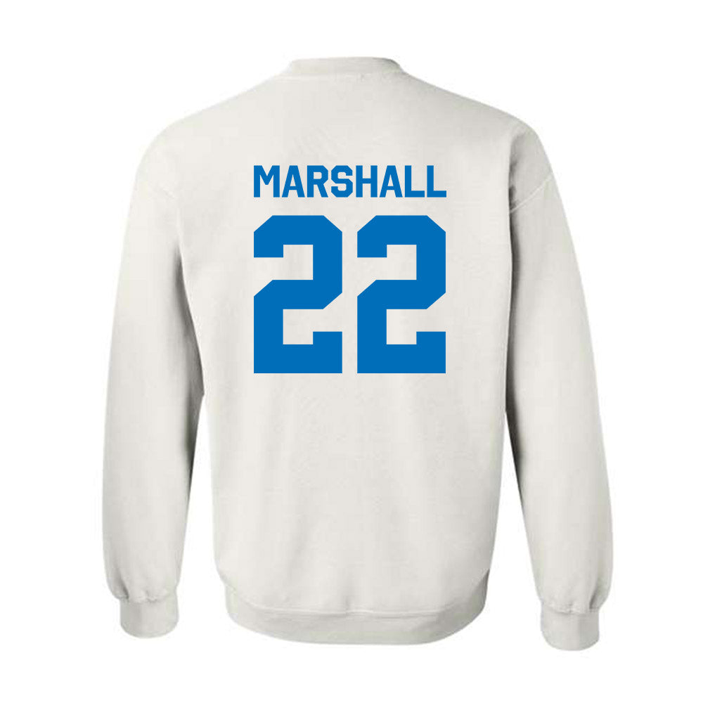 Buffalo - NCAA Women's Basketball : Jadeah Marshall - Classic Shersey Crewneck Sweatshirt-1