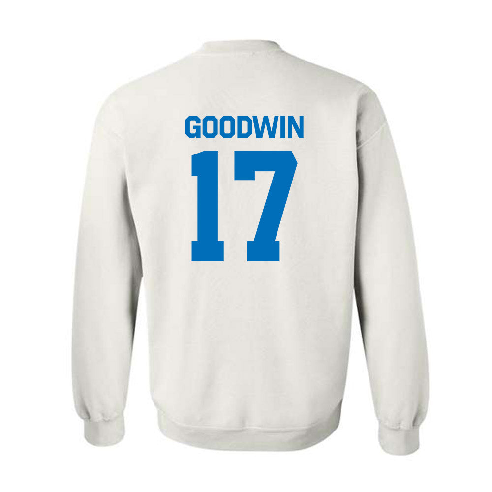 Buffalo - NCAA Football : Logan Goodwin - Classic Shersey Crewneck Sweatshirt-1