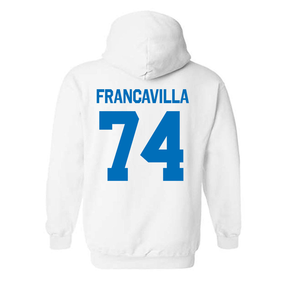 Buffalo - NCAA Football : Nino Francavilla - Classic Shersey Hooded Sweatshirt-1