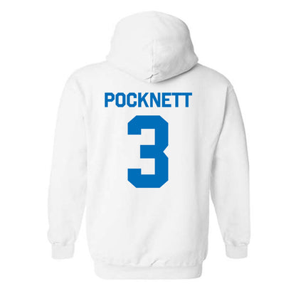 Buffalo - NCAA Men's Basketball : Mikhail Pocknett - Classic Shersey Hooded Sweatshirt-1