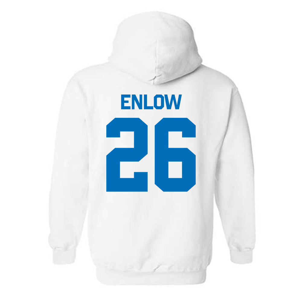 Buffalo - NCAA Football : Chase Enlow - Classic Shersey Hooded Sweatshirt-1