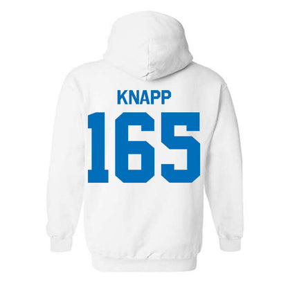 Buffalo - NCAA Wrestling : Rafael Knapp - Classic Shersey Hooded Sweatshirt-1