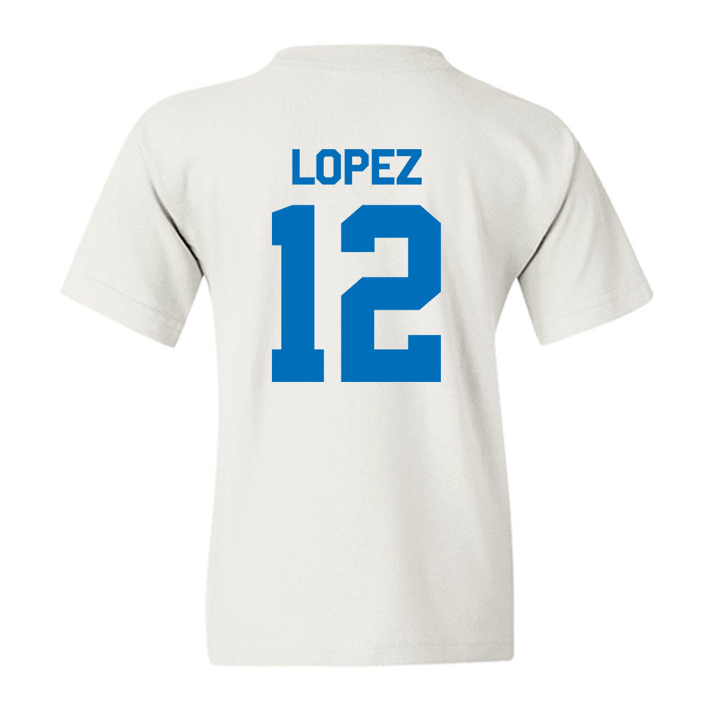 Buffalo - NCAA Women's Basketball : Paula Lopez - Classic Shersey Youth T-Shirt-1