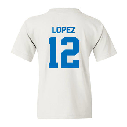 Buffalo - NCAA Women's Basketball : Paula Lopez - Classic Shersey Youth T-Shirt-1