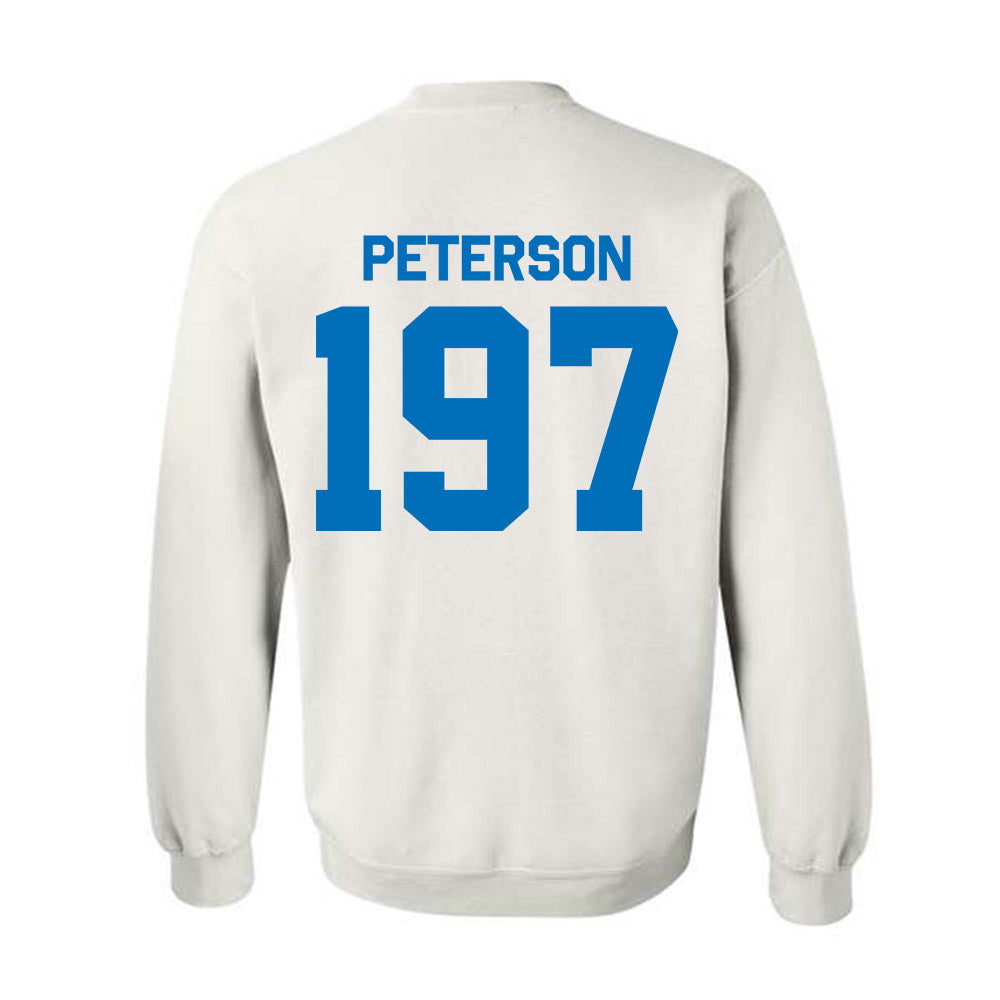 Buffalo - NCAA Wrestling : Aiden Peterson - Classic Shersey Crewneck Sweatshirt-1