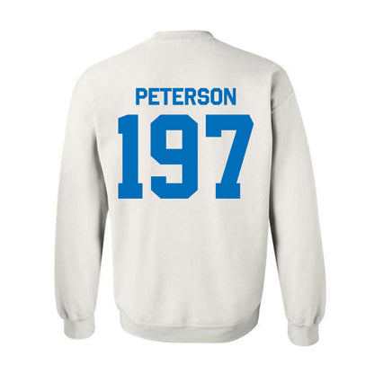 Buffalo - NCAA Wrestling : Aiden Peterson - Classic Shersey Crewneck Sweatshirt-1