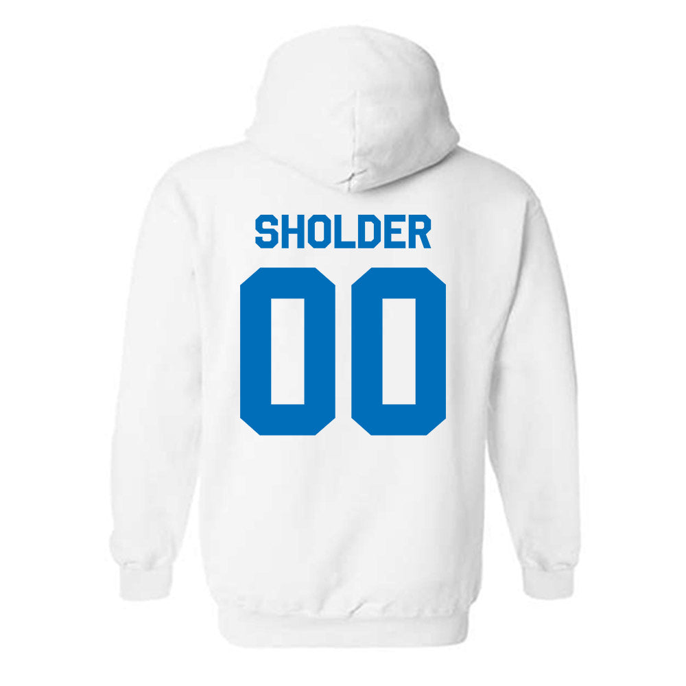 Buffalo - NCAA Football : Blake Sholder - Classic Shersey Hooded Sweatshirt-1