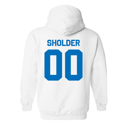 Buffalo - NCAA Football : Blake Sholder - Classic Shersey Hooded Sweatshirt-1