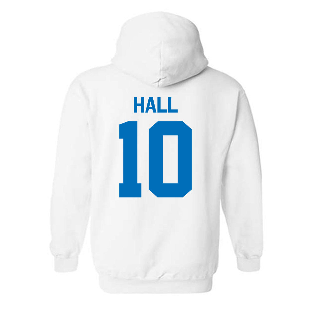 Buffalo - NCAA Women's Basketball : Kyleigh Hall - Classic Shersey Hooded Sweatshirt-1