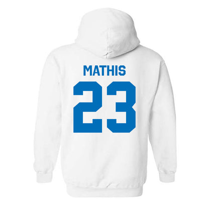 Buffalo - NCAA Football : Devare Mathis - Classic Shersey Hooded Sweatshirt-1