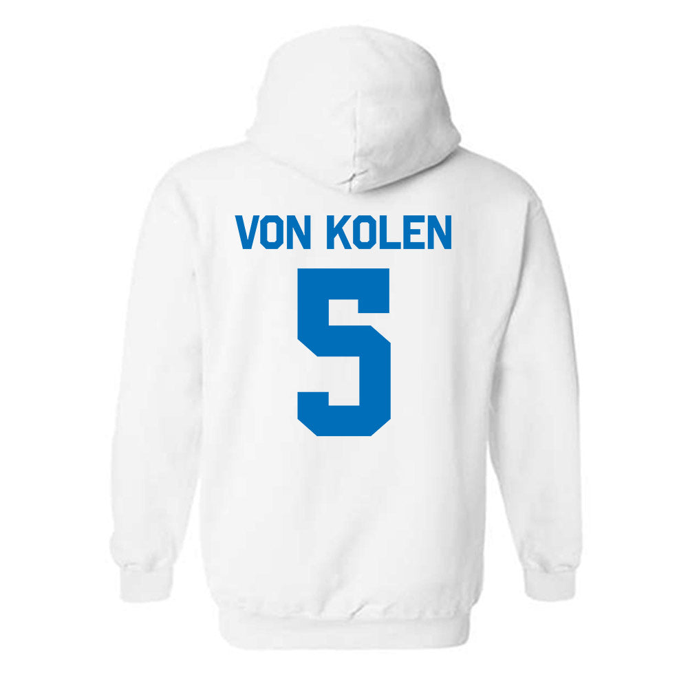Buffalo - NCAA Softball : Tabitha Von Kolen - Classic Shersey Hooded Sweatshirt-1