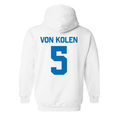 Buffalo - NCAA Softball : Tabitha Von Kolen - Classic Shersey Hooded Sweatshirt-1